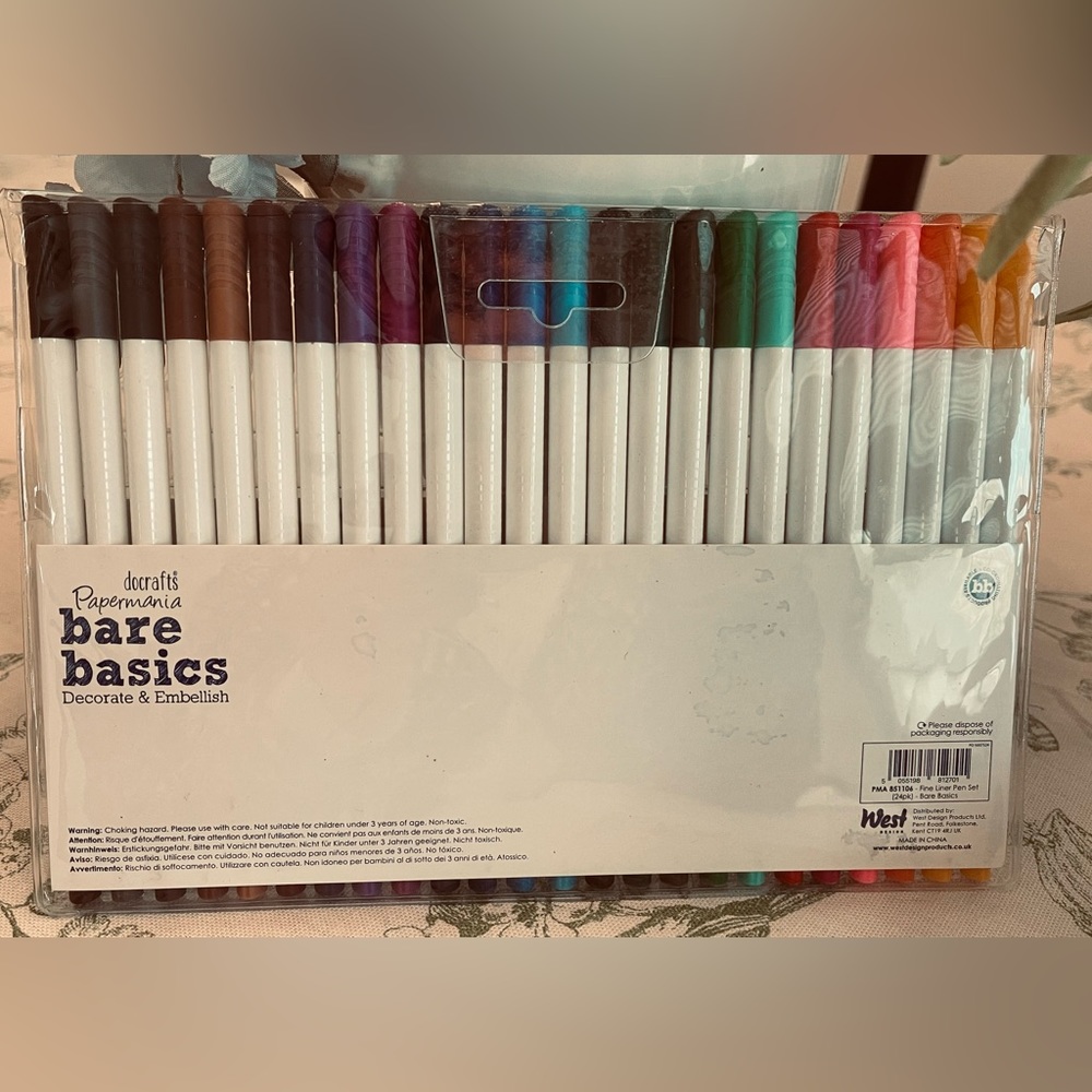 24pc fineliner pen set NWT